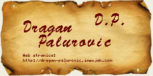 Dragan Palurović vizit kartica